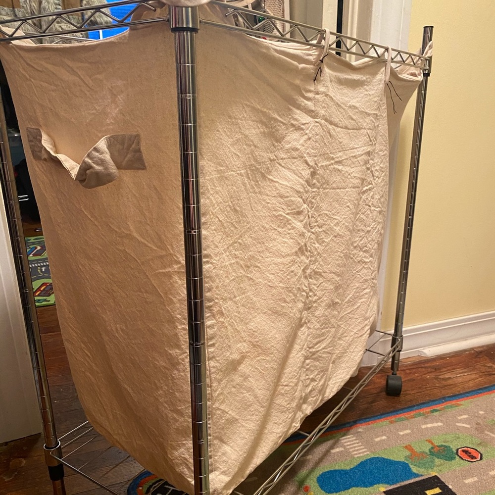 Triple Laundry Sorter Hamper